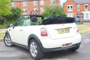 2014 MINI Convertible 1.6 Cooper Euro 6 (s/s) 2dr in White — image 4