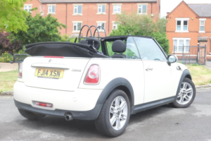 2014 MINI Convertible 1.6 Cooper Euro 6 (s/s) 2dr in White — image 6