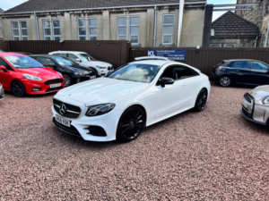 2018 Mercedes-Benz E Class 2.0 E220d Amg Line G-Tronic+ Euro 6 (s/s) 2dr in White — image 3