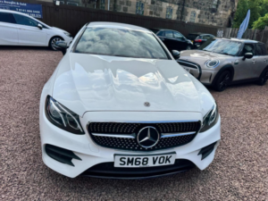 2018 Mercedes-Benz E Class 2.0 E220d Amg Line G-Tronic+ Euro 6 (s/s) 2dr in White — image 5