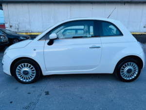 2009 Fiat 500 1.2 Lounge Euro 5 (s/s) 3dr in White — image 6