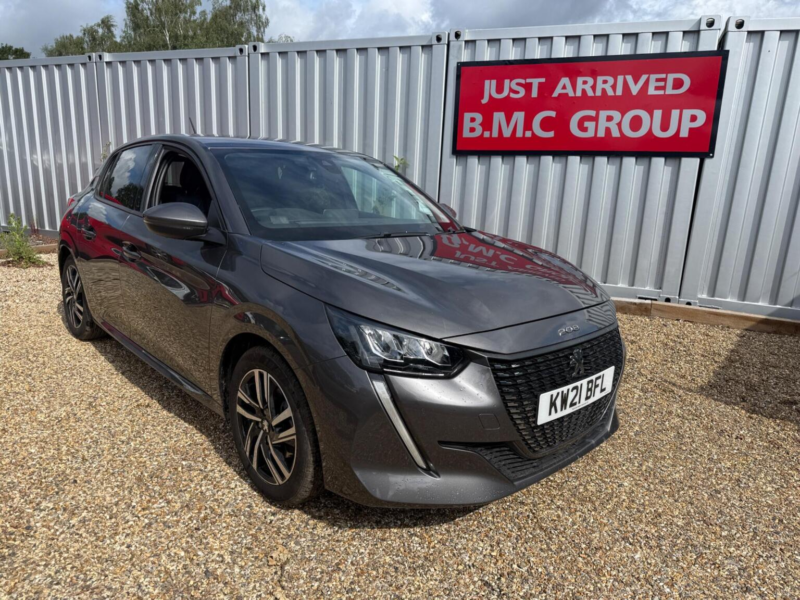 2021 Peugeot 208 1.2 Puretech Allure Premium Euro 6 (s/s) 5dr in Grey — image 1