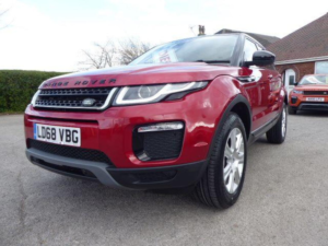2018 Land Rover Range Rover Evoque 2.0 Td4 Se Tech Auto 4WD Euro 6 (s/s) 5dr in Red — image 6