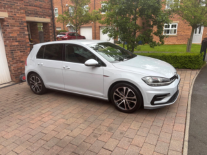 2018 Volkswagen Golf 1.5 Tsi Evo R-Line Hatchback 5dr Petrol Manual Euro 6 (s/s) (150 Ps) in Silver — image 2