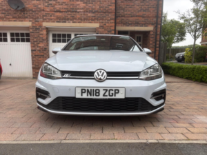 2018 Volkswagen Golf 1.5 Tsi Evo R-Line Hatchback 5dr Petrol Manual Euro 6 (s/s) (150 Ps) in Silver — image 3