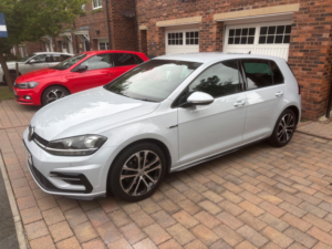 2018 Volkswagen Golf 1.5 Tsi Evo R-Line Hatchback 5dr Petrol Manual Euro 6 (s/s) (150 Ps) in Silver — image 4
