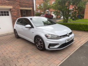 2018 Volkswagen Golf 1.5 Tsi Evo R-Line Hatchback 5dr Petrol Manual Euro 6 (s/s) (150 Ps) in Silver — image 6
