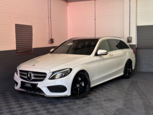 2016 Mercedes-Benz C Class 2.1 C220d Amg Line (premium Plus) Estate 5dr Diesel 7g-Tronic+ Euro 6 (s/s) (170 Ps) in White — image 2