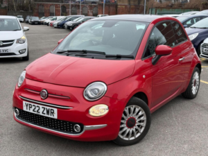 2022 Fiat 500 1.0 Mhev Red Euro 6 (s/s) 3dr in Red — image 3