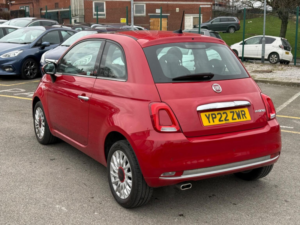 2022 Fiat 500 1.0 Mhev Red Euro 6 (s/s) 3dr in Red — image 4