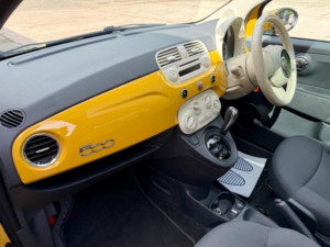 2013 Fiat 500 1.2 Lounge Dualogic Euro 4 3dr in Yellow — image 6
