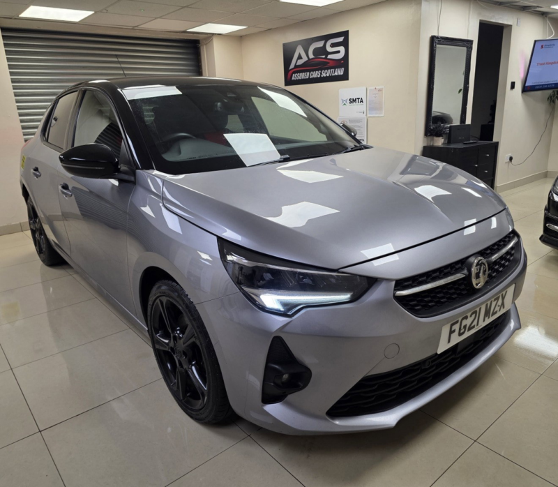 2021 Vauxhall Corsa 1.2 Turbo Sri Hatchback 5dr Petrol Manual Euro 6 (s/s) (100 Ps) in Grey — image 1