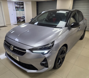 2021 Vauxhall Corsa 1.2 Turbo Sri Hatchback 5dr Petrol Manual Euro 6 (s/s) (100 Ps) in Grey — image 2