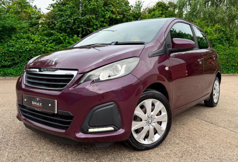 2014 Peugeot 108 1.0 Vti Active 2 Tronic Euro 5 5dr Euro 5 in Purple — image 1