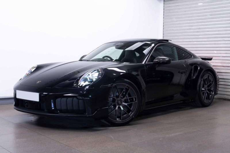 2026 Porsche 911 3.6 T-Hybrid Turbo S Pdk 4WD Euro 6 (s/s) 2dr in Black — image 1
