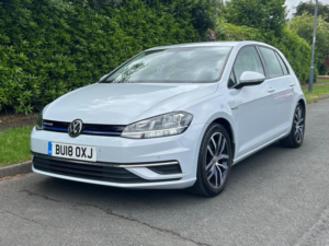 2018 Volkswagen Golf 1.5 Tsi Evo Bluemotion Tech Se Nav DSG Euro 6 (s/s) 5dr in White — image 5