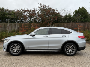 2016 Mercedes-Benz Glc 2.1 Glc220d Amg Line Coupe G-Tronic 4matic Euro 6 (s/s) 5dr in Silver — image 5