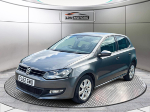 2012 Volkswagen Polo 1.4 Match Euro 5 5dr in Grey — image 3