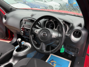 2018 Nissan Juke 1.6 Acenta Euro 6 5dr in Red — image 3
