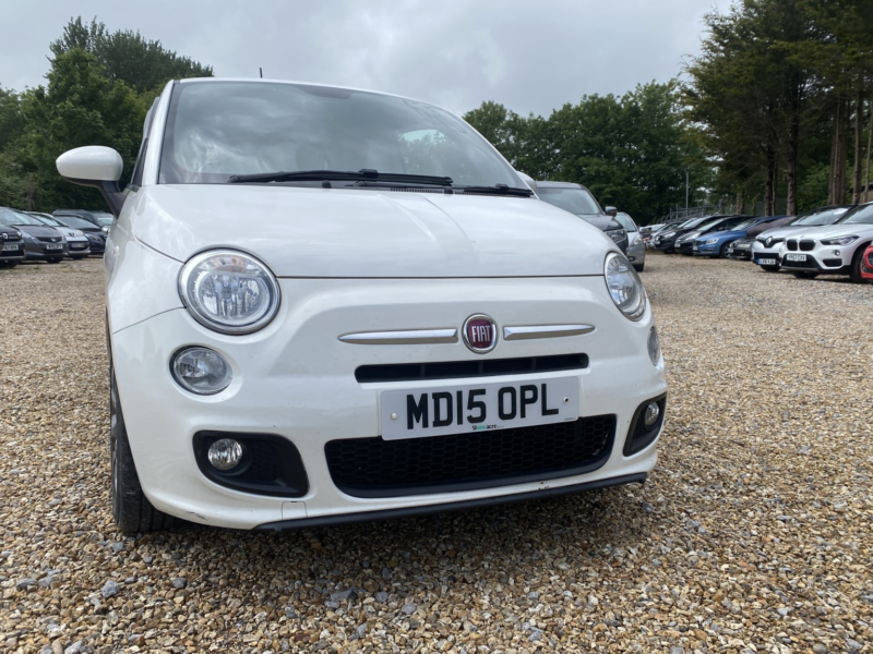 2015 Fiat 500 1.2 500 1.2 69hp S in White — image 1