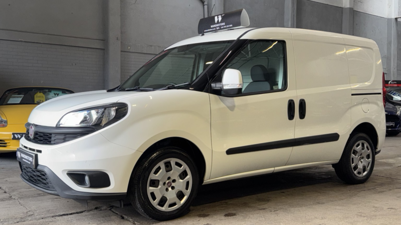 2021 Fiat Doblo 1.3 Doblo Cargo 1.3 Multijet Ii 95 Hp Tecnico My20 Diesel White 5dr Novat+ready4work in White — image 1