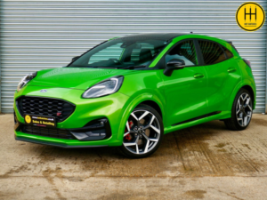 2020 Ford Puma 1.5t Ecoboost St SUV 5dr Petrol Manual Euro 6 (s/s) (200 Ps) in Green — image 3