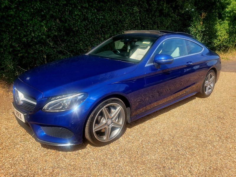 2016 Mercedes-Benz C Class 2.1 C220d Amg Line in Blue — image 1