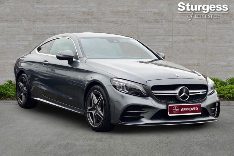 2021 Mercedes-Benz C Class 3.0 C43 V6 Amg Edition (premium) G-Tronic+ 4matic Euro 6 (s/s) 2dr in Grey — image 1