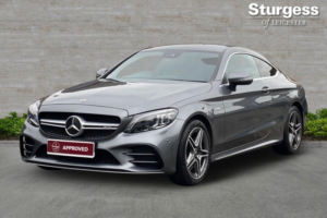 2021 Mercedes-Benz C Class 3.0 C43 V6 Amg Edition (premium) G-Tronic+ 4matic Euro 6 (s/s) 2dr in Grey — image 3