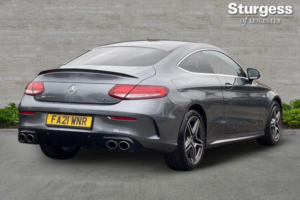 2021 Mercedes-Benz C Class 3.0 C43 V6 Amg Edition (premium) G-Tronic+ 4matic Euro 6 (s/s) 2dr in Grey — image 5