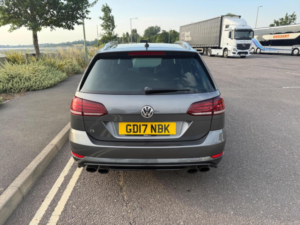 2017 Volkswagen Golf 2.0 Tsi Bluemotion Tech R DSG 4motion Euro 6 (s/s) 5dr in Grey — image 5