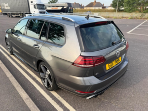 2017 Volkswagen Golf 2.0 Tsi Bluemotion Tech R DSG 4motion Euro 6 (s/s) 5dr in Grey — image 6