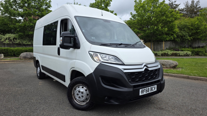 2026 Citroen Relay 2.2 Hdi 35 Enterprise Special Edition 9 Seater Crew Cab in White — image 1