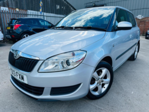 2013 Skoda Fabia 1.2 Se Euro 5 5dr in Silver — image 2