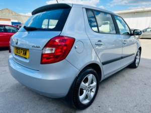 2013 Skoda Fabia 1.2 Se Euro 5 5dr in Silver — image 4