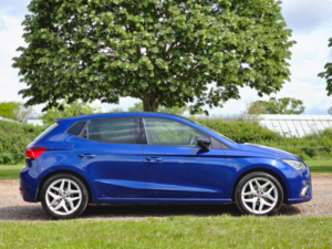 2018 SEAT Ibiza 1.0 Tsi Fr DSG Euro 6 (s/s) 5dr Gpf in Blue — image 3