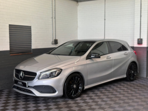 2017 Mercedes-Benz A Class 2.1 A200d Amg Line (premium Plus) Hatchback 5dr Diesel 7g-Dct Euro 6 (s/s) (136 Ps) in Silver — image 2