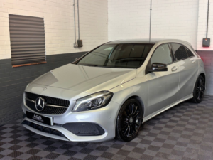 2017 Mercedes-Benz A Class 2.1 A200d Amg Line (premium Plus) Hatchback 5dr Diesel 7g-Dct Euro 6 (s/s) (136 Ps) in Silver — image 5