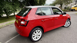2018 Skoda Fabia 1.0 Tsi*colour Edition*just 48k-Ulez-Ac-Bt-Pdc-Cruise**stunning Example** in Red — image 6